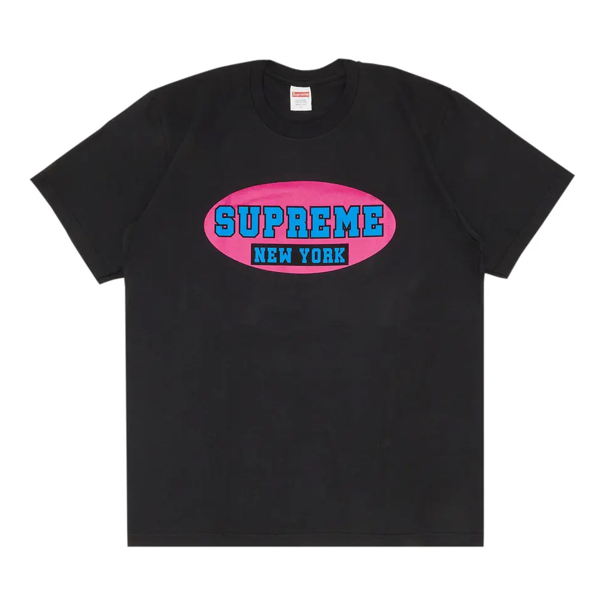 Supreme New York Tee Black