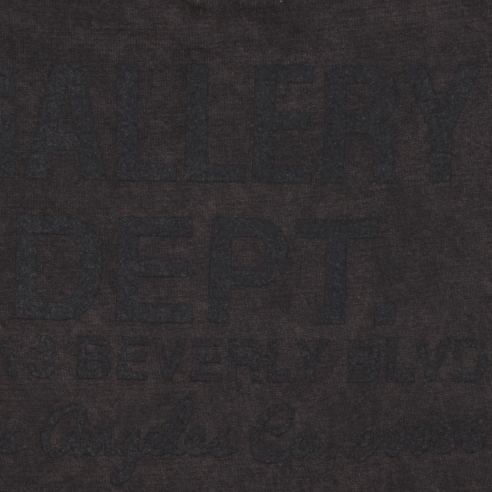 Gallery Dept. Flames L/S T-Shirt Washed Black-PLUS