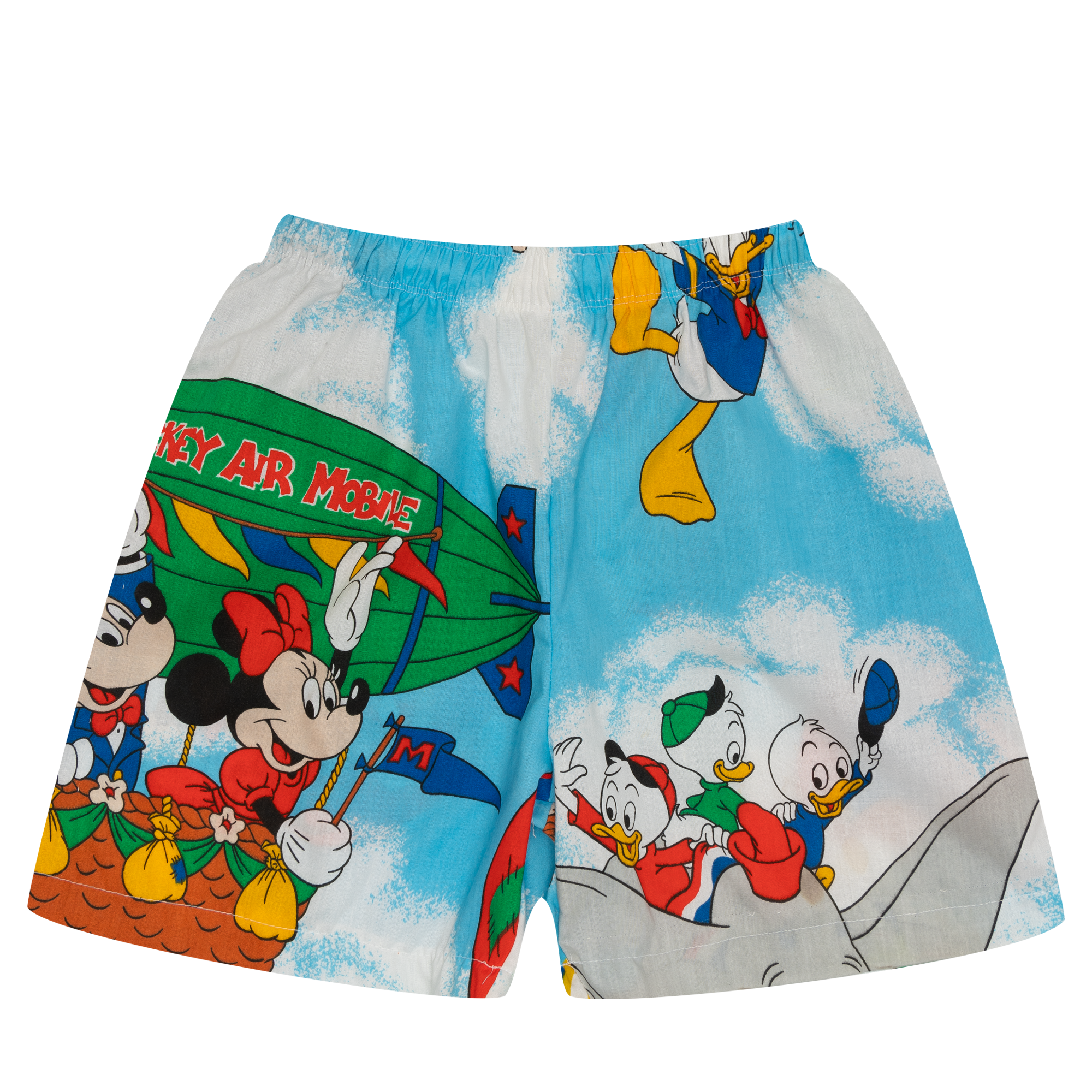 Plus Reworked Mickey Air Mobile Shorts Blue-PLUS