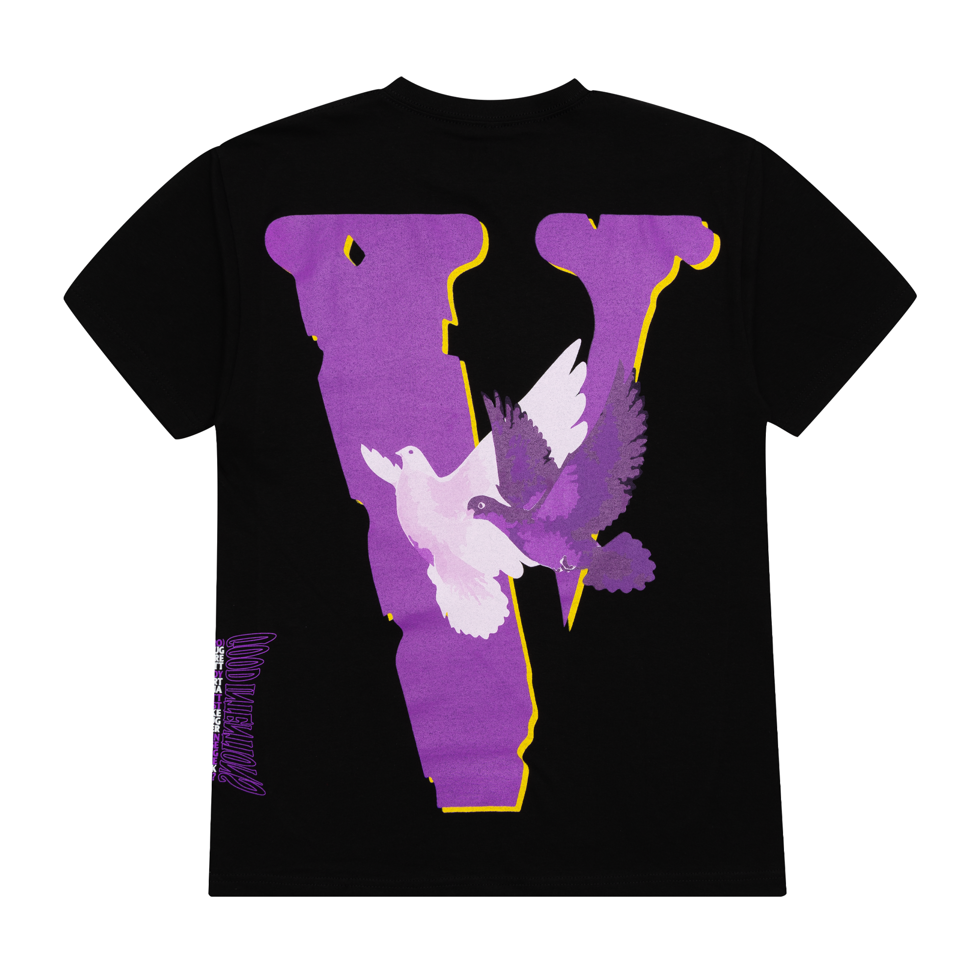 Nav x Vlone Doves Tee Black | PLUS