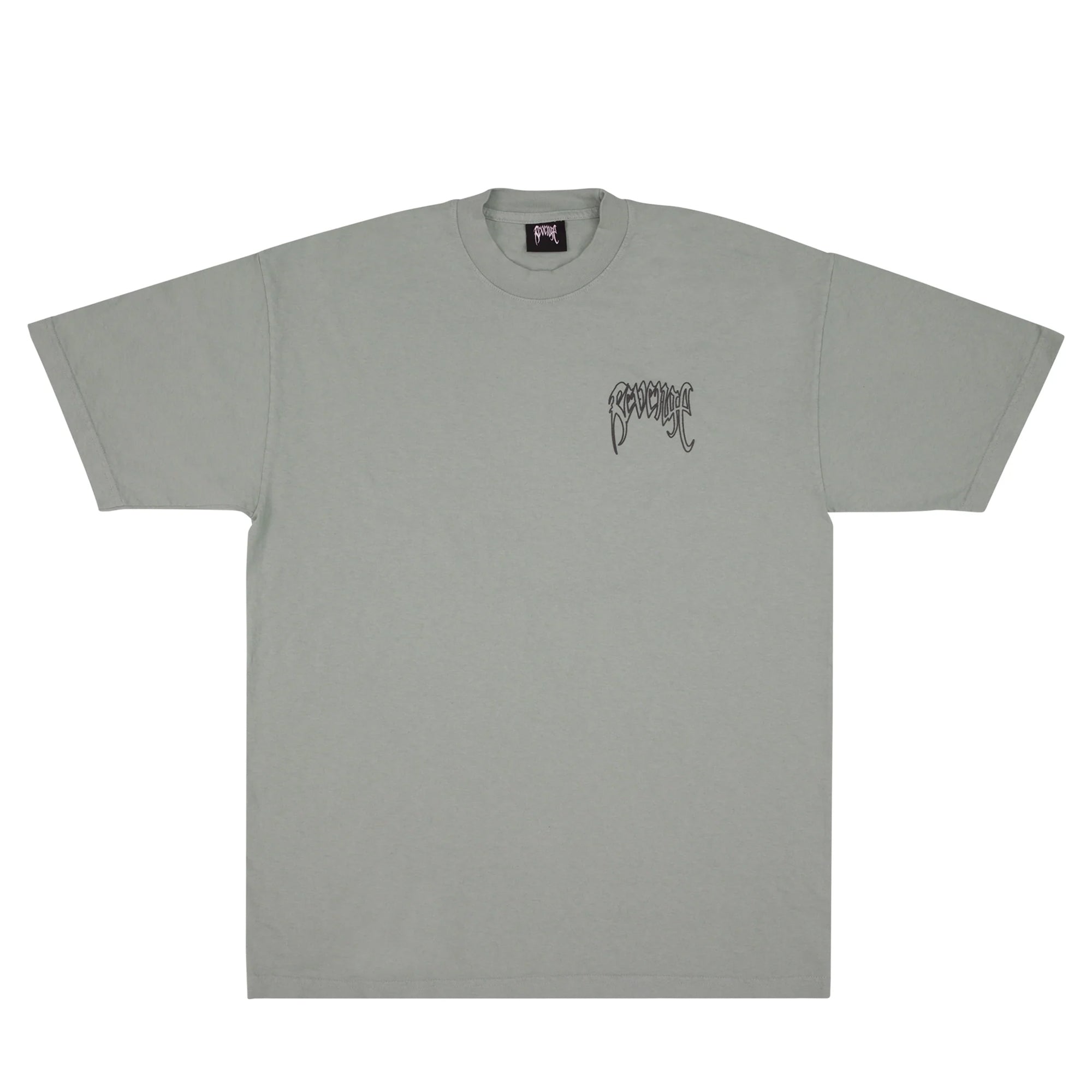 Revenge x Juice Wrld 999 Sketch Tee Sage | PLUS