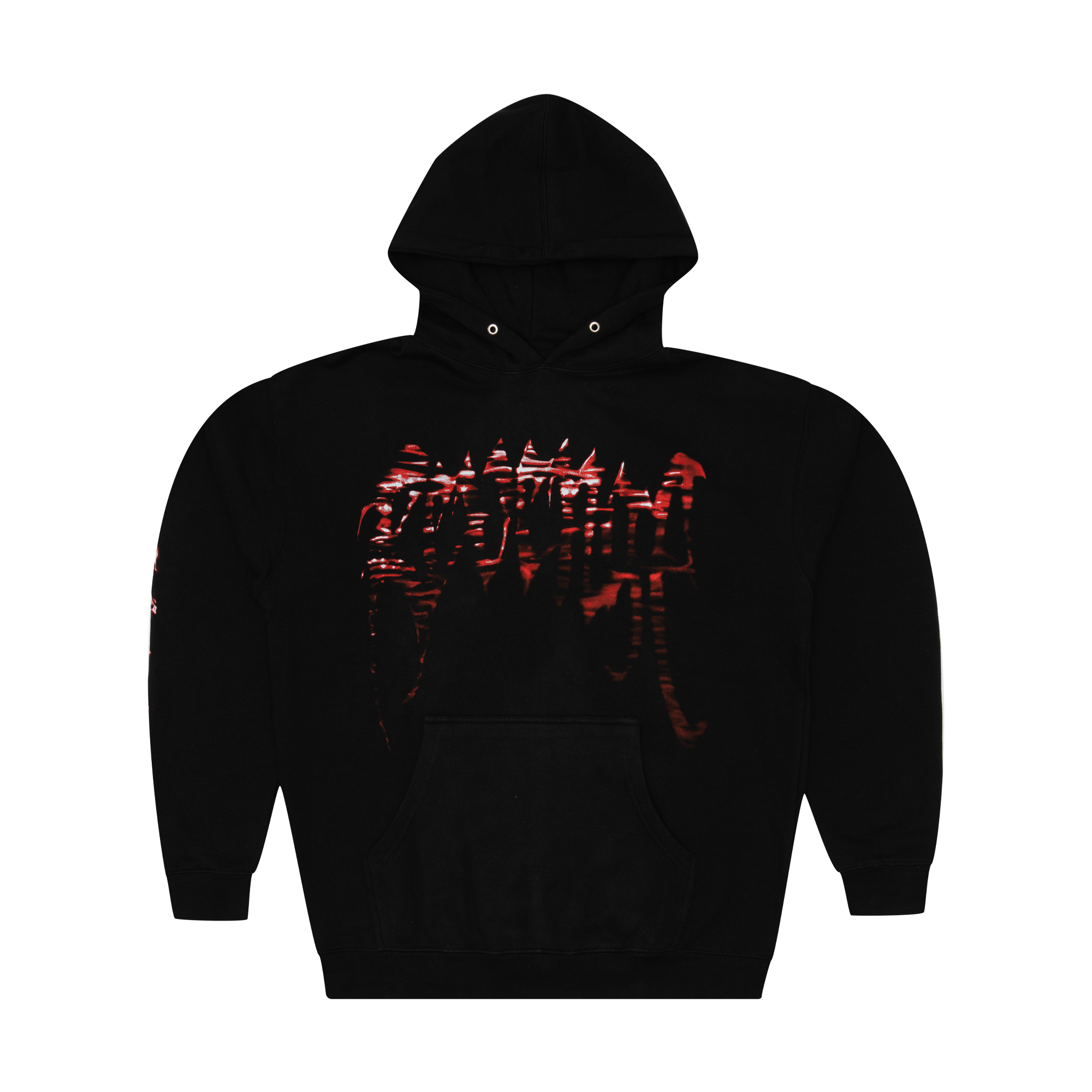 Red and black revenge on sale hoodie