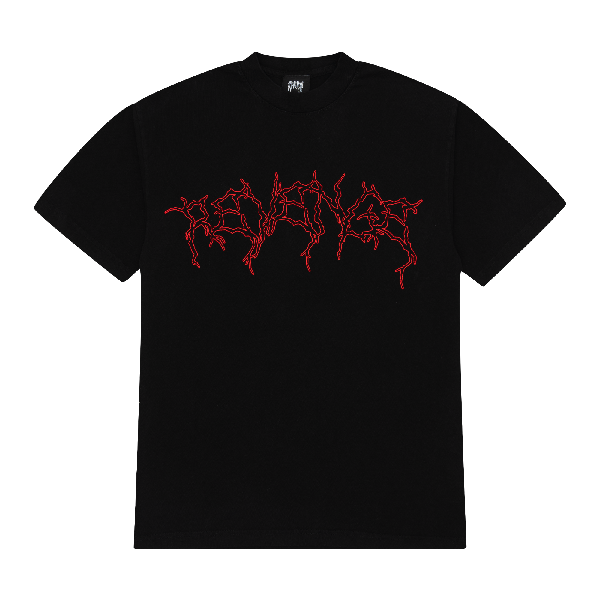 Revenge x Zillakami Cerberus Lightning Tee Black/Red | PLUS