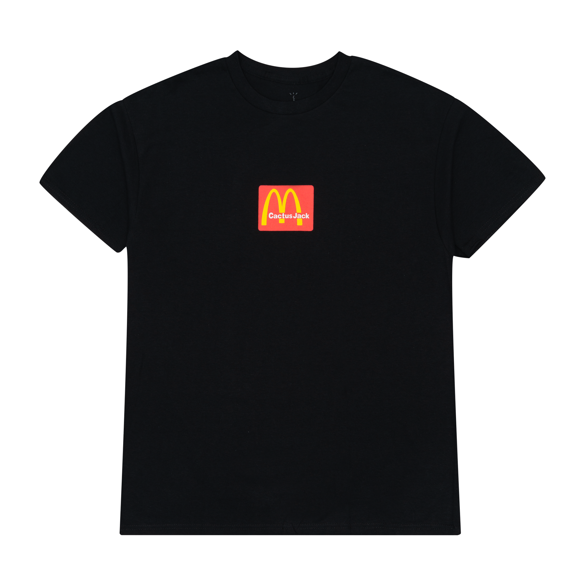 Travis Scott x McDonald's Sesame II T-shirt Black/Red | PLUS