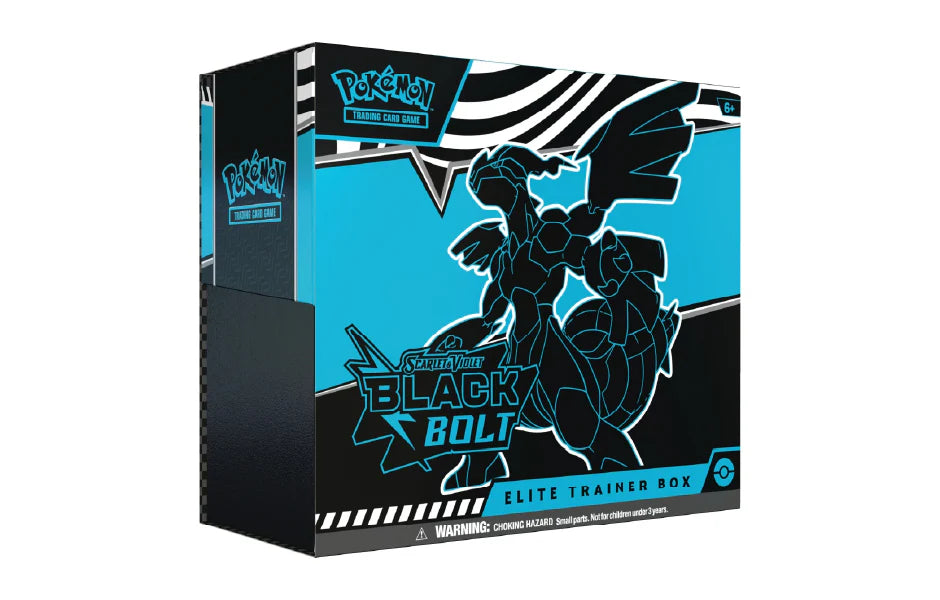 ポケモンカード　black bolt elite trainer box 限定版 Pokemon Black Bolt Elite Trainer Box