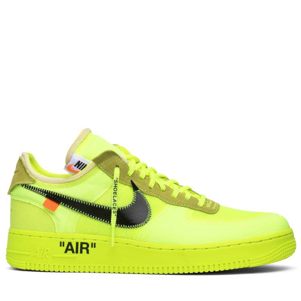 Nike Air Force 1 Low Off-White Volt | PLUS