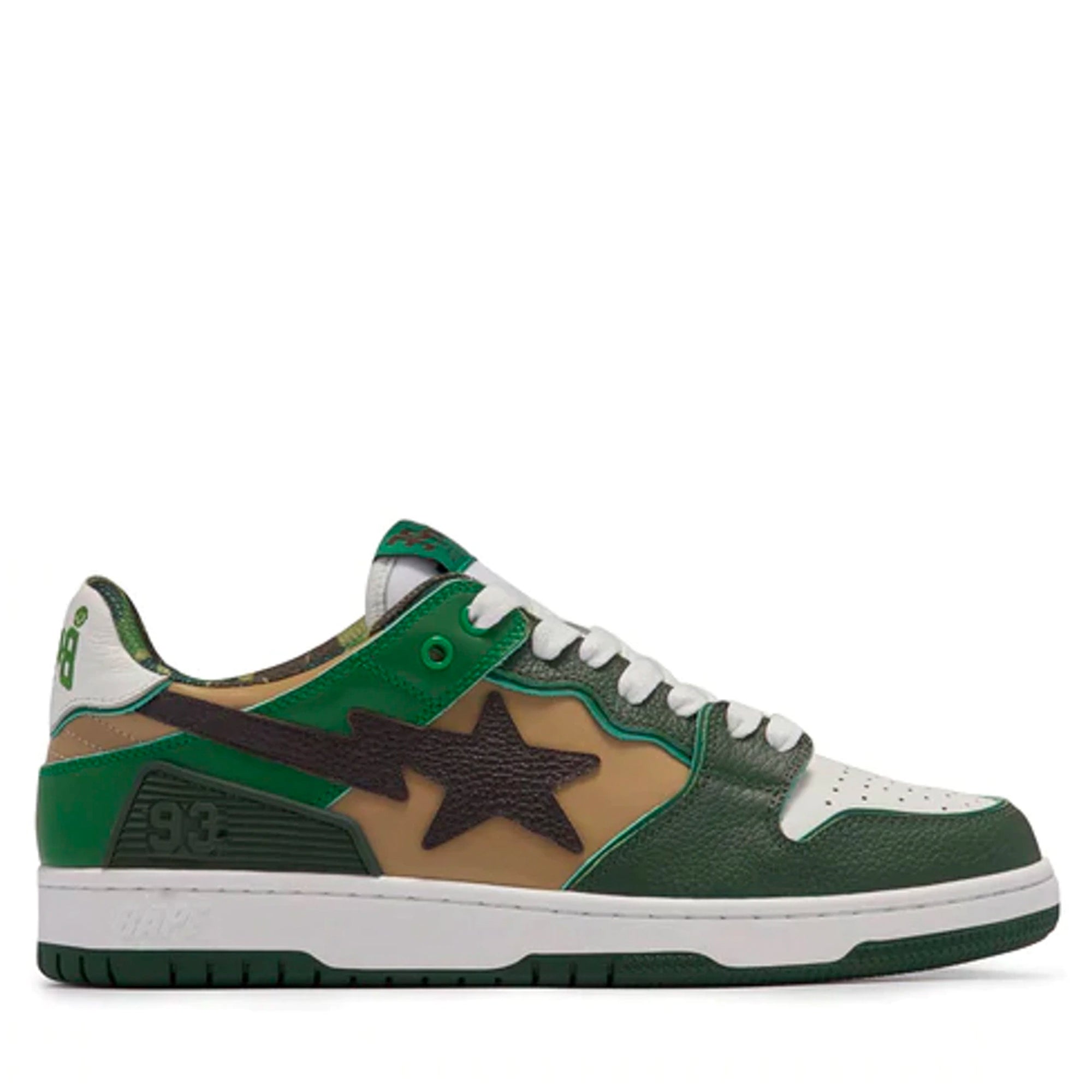 BAPE® SK8 STA ABC CAMO GREEN 26cm-