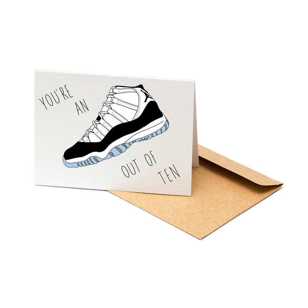 "You’re An Eleven Out of Ten " Greeting Card-PLUS