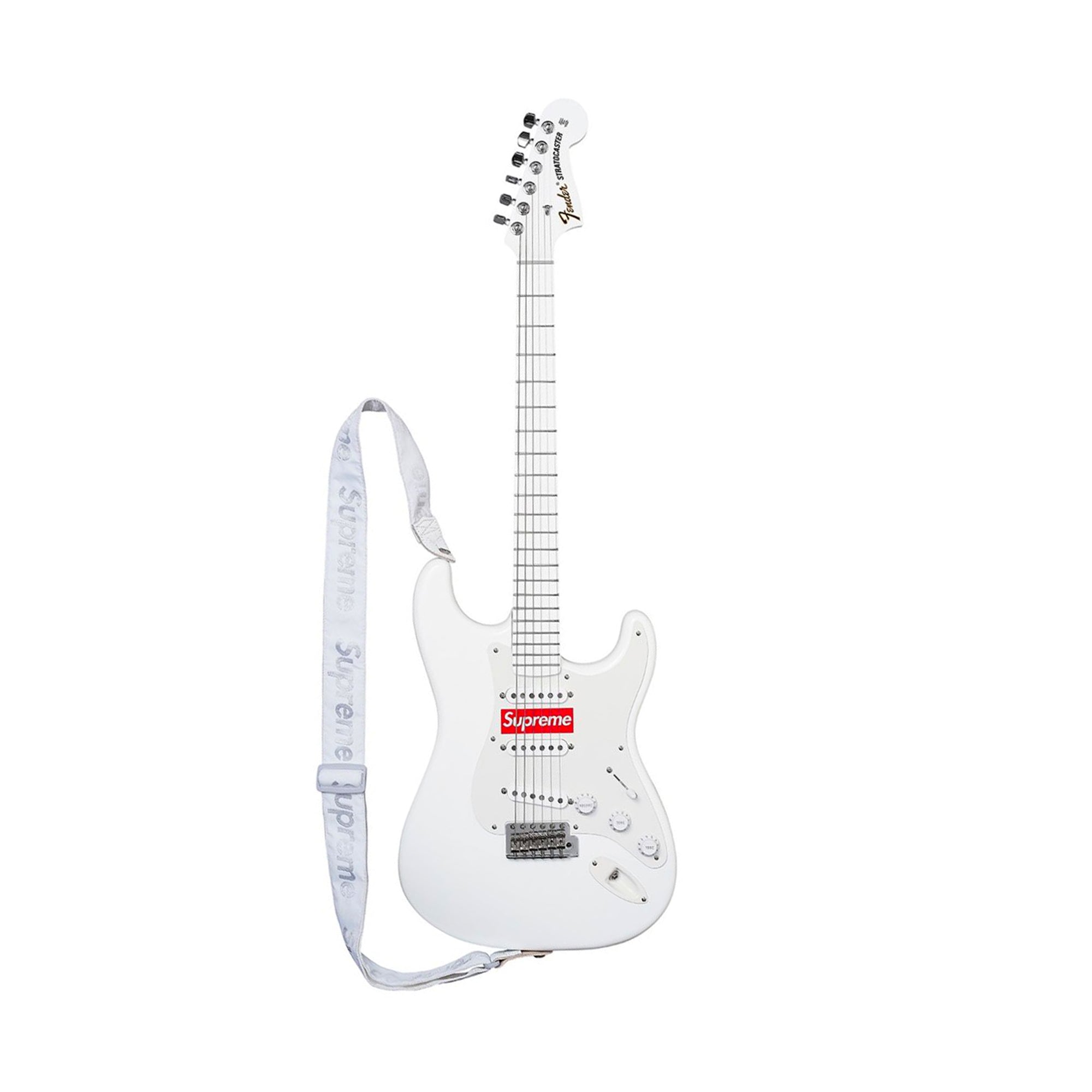 Supreme Fender Stratocaster White-PLUS