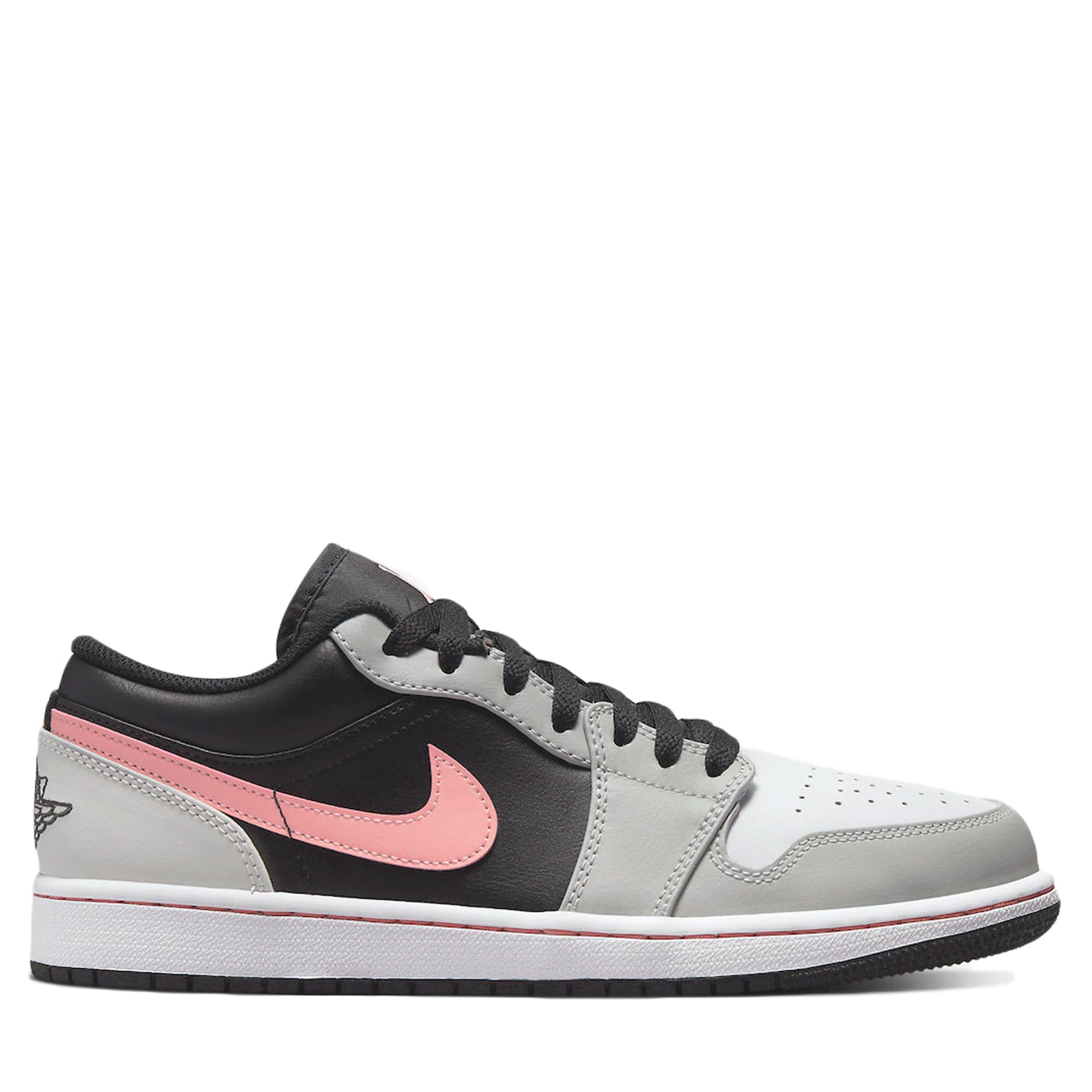 Pink black grey on sale jordans