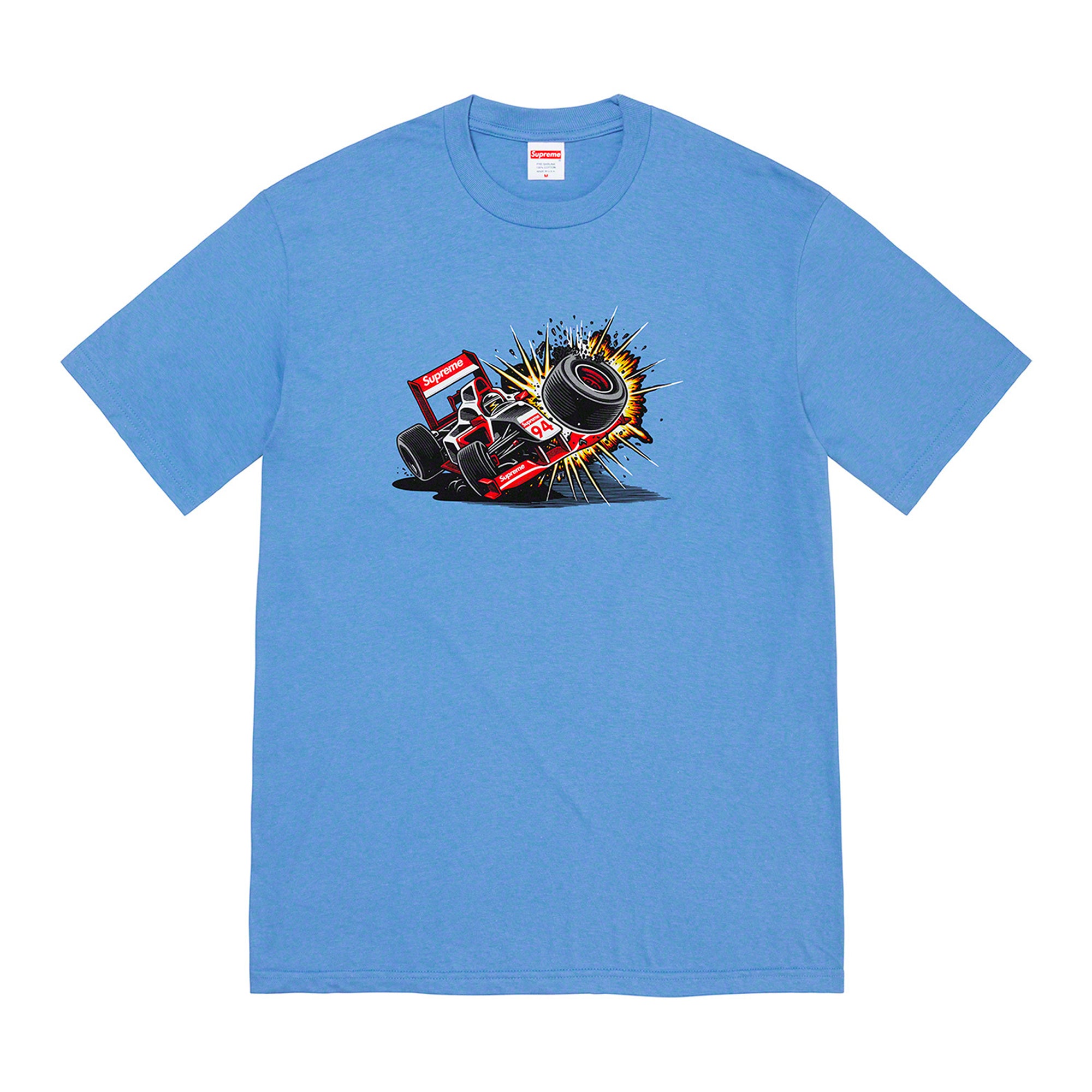 Supreme Crash Tee (FW21) Dusty Light Royal