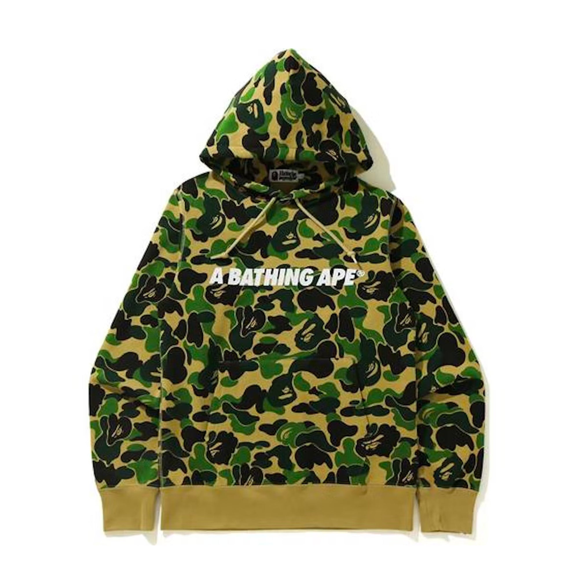 Bape camo pullover store hoodie