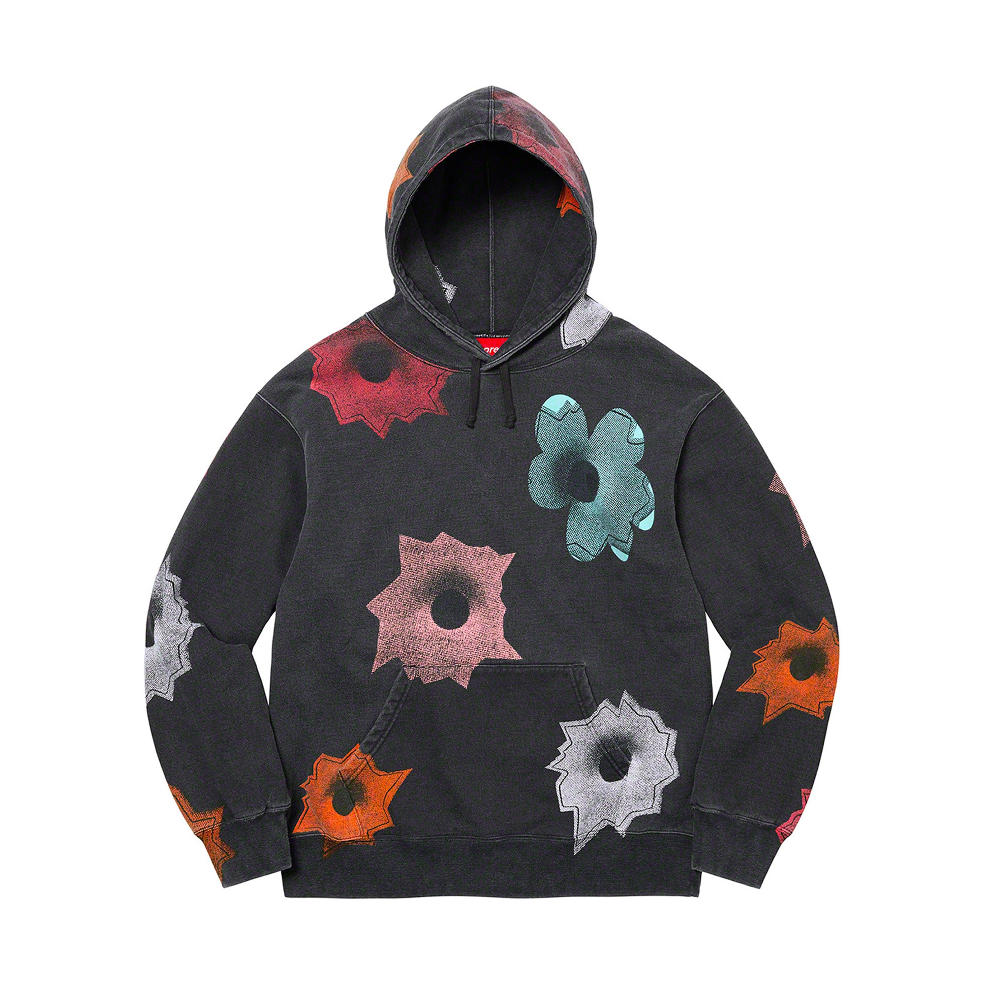 Supreme Nate Lowman Hooded Sweatshirt Black