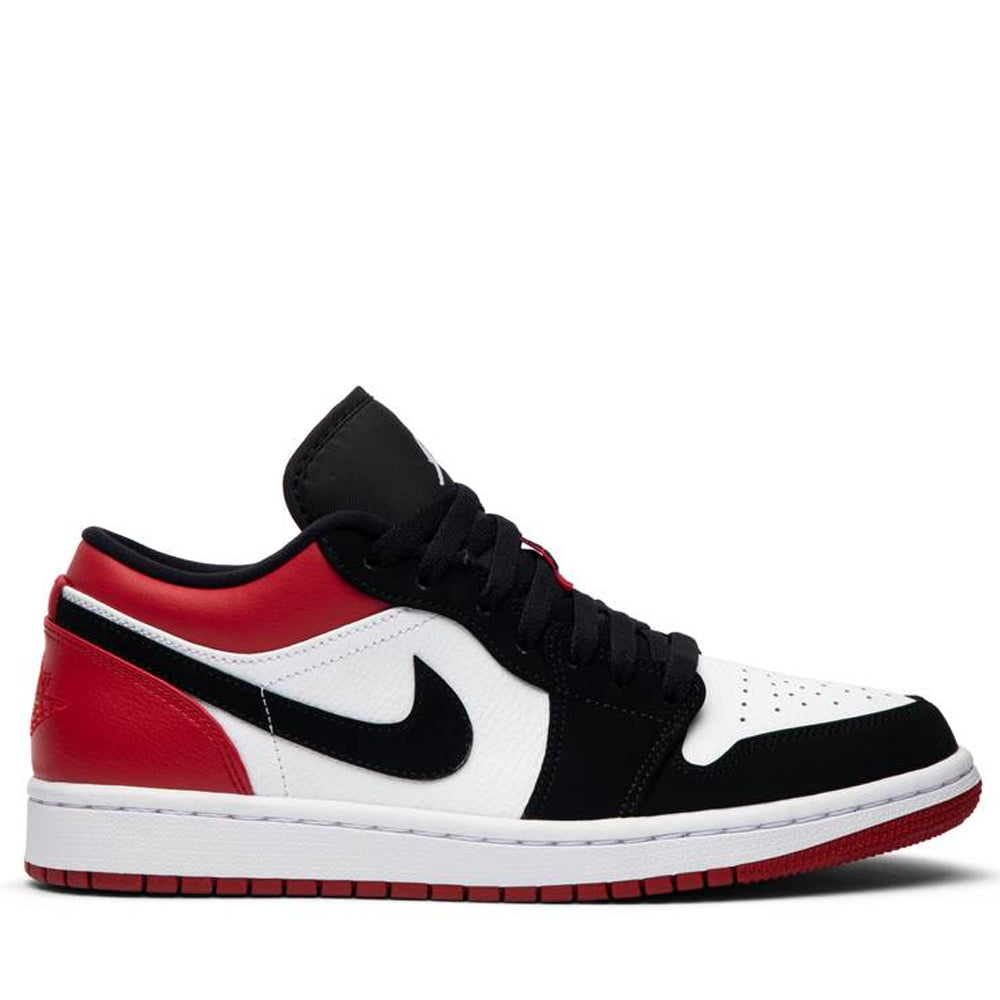 Jordan 1 low on sale black toe 219