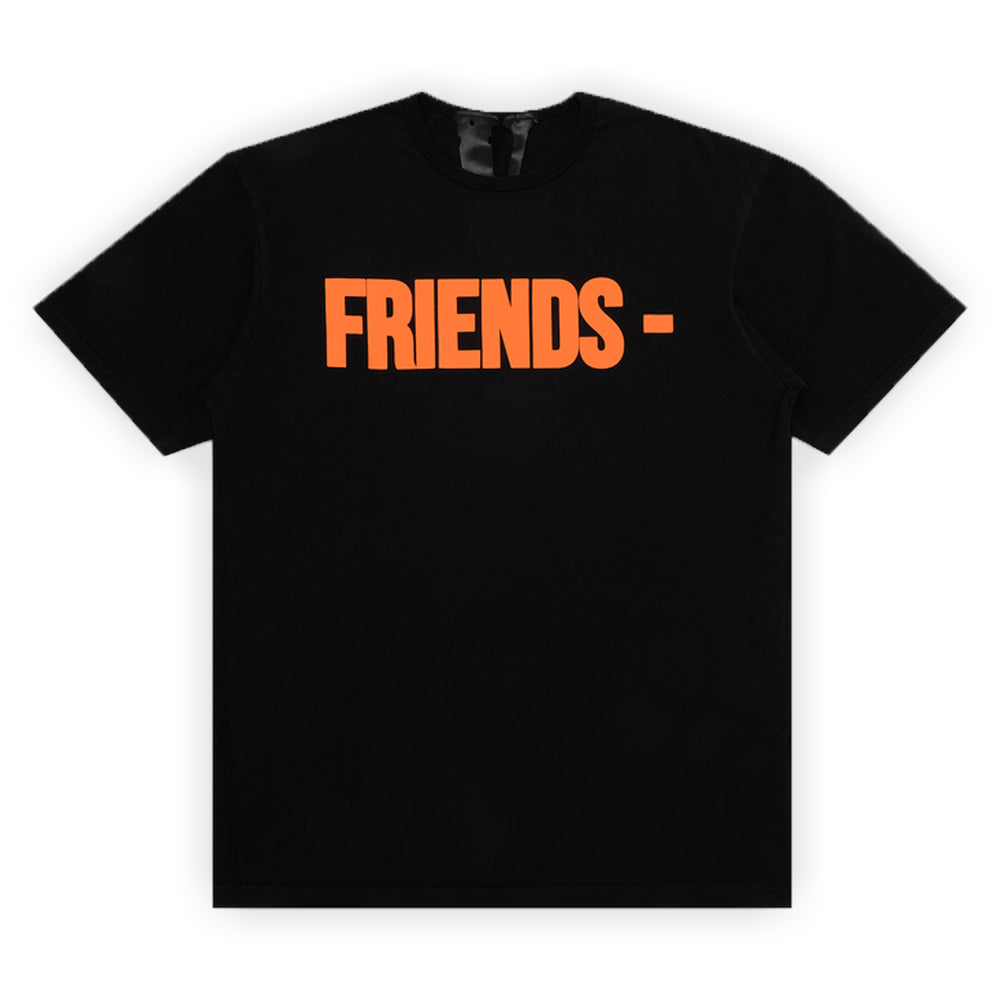 Orange and 2025 black vlone shirt