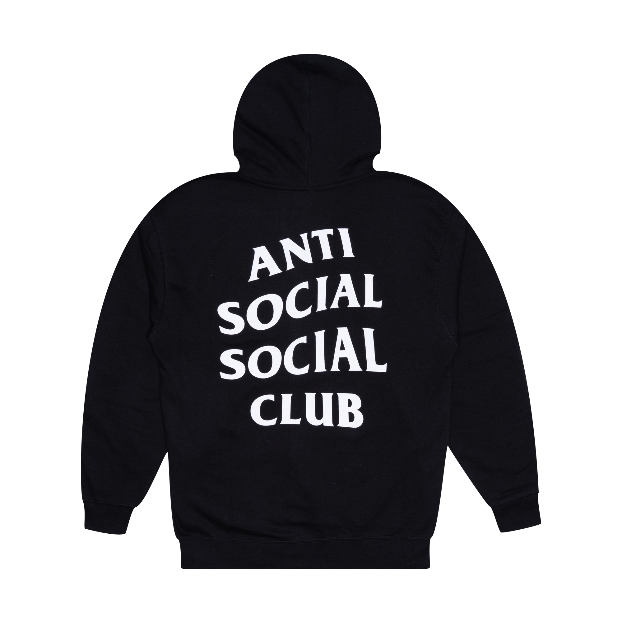 Anti Social Social Club Mind Games Hoodie Black-PLUS
