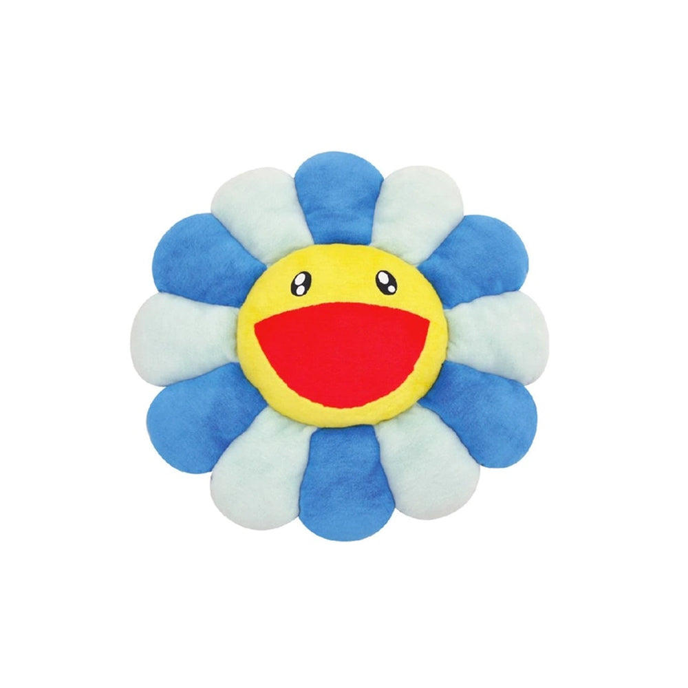Takashi Murakami Flower Plush Blue/Light Blue/Yellow (60cm)-PLUS