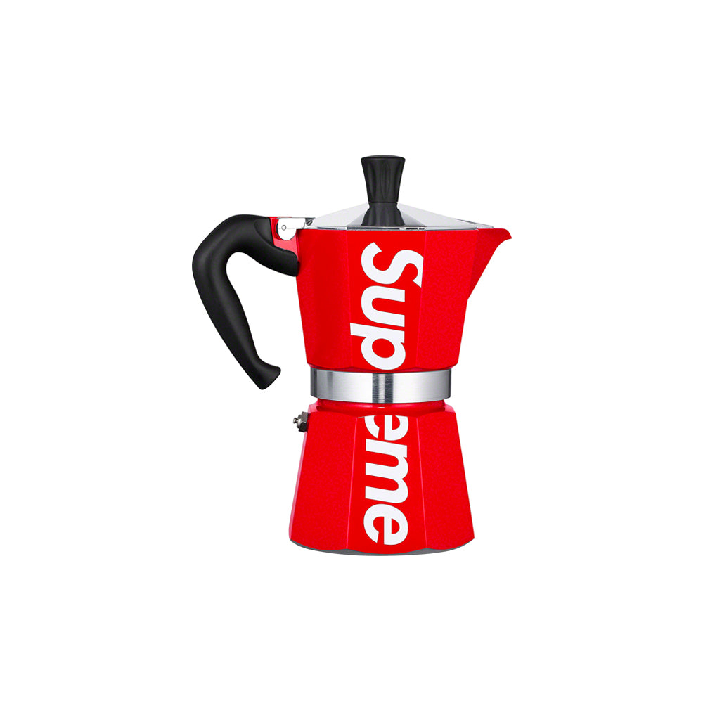 Supreme Bialetti Moka Express Red Italian Coffee Maker SS/19 NEW