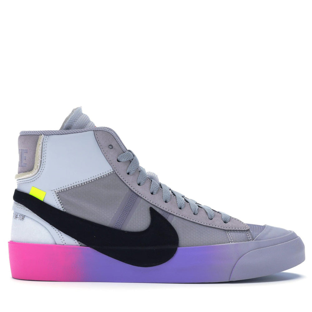 Nike Blazer Mid Off-White Wolf Grey Serena 