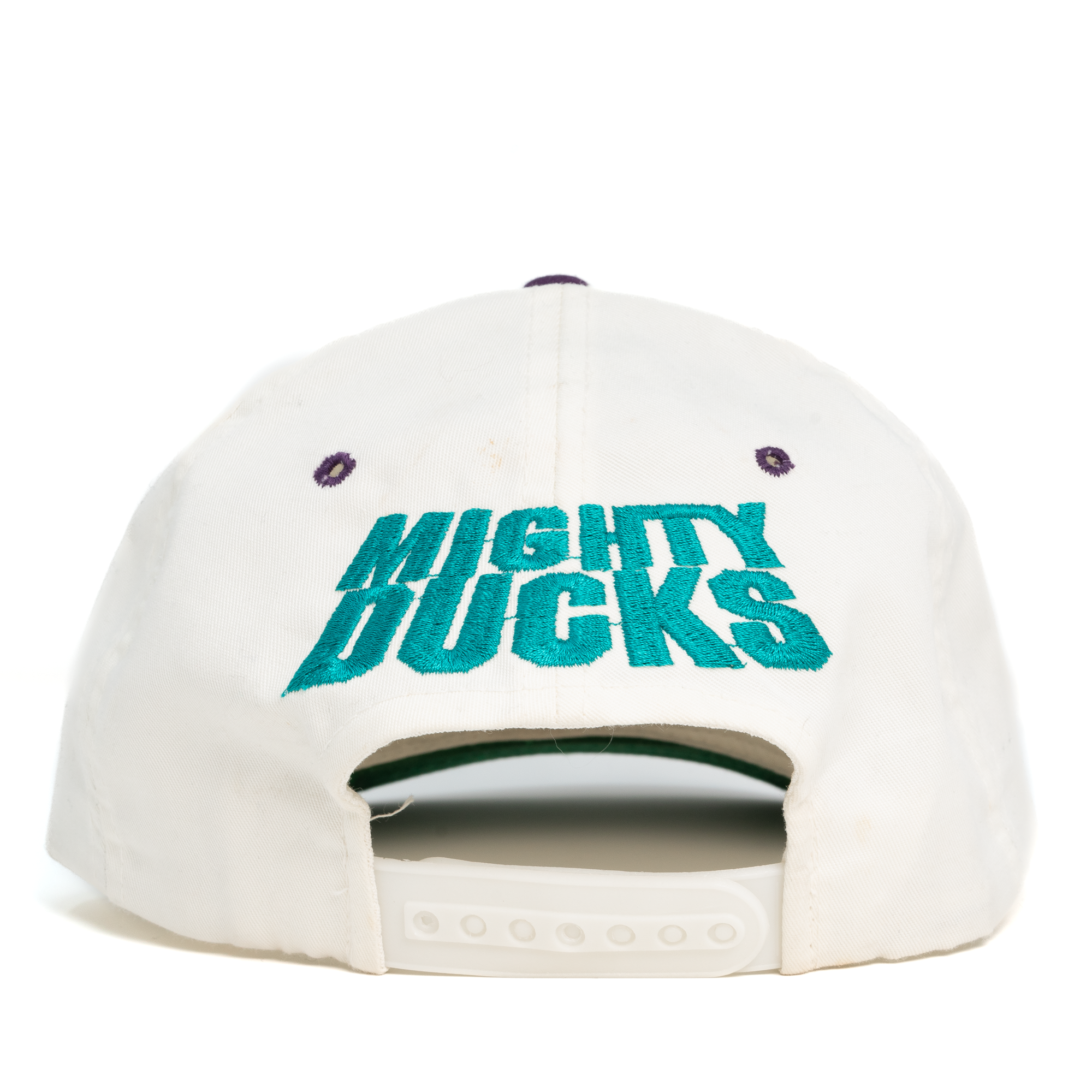 Anaheim Mighty Ducks NHL Snapback White-PLUS