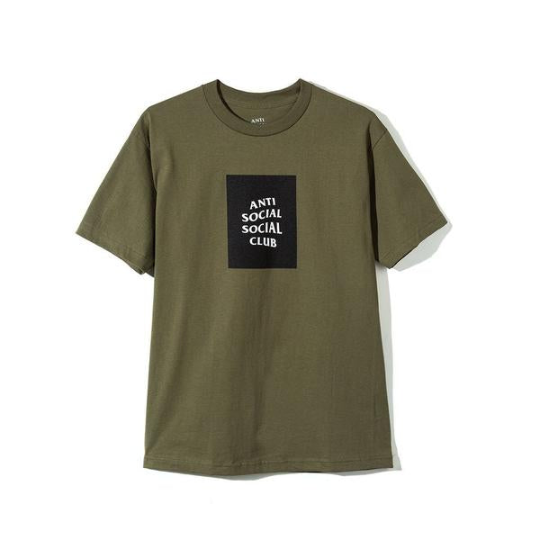 Anti Social Social Club Logo Tee Olive