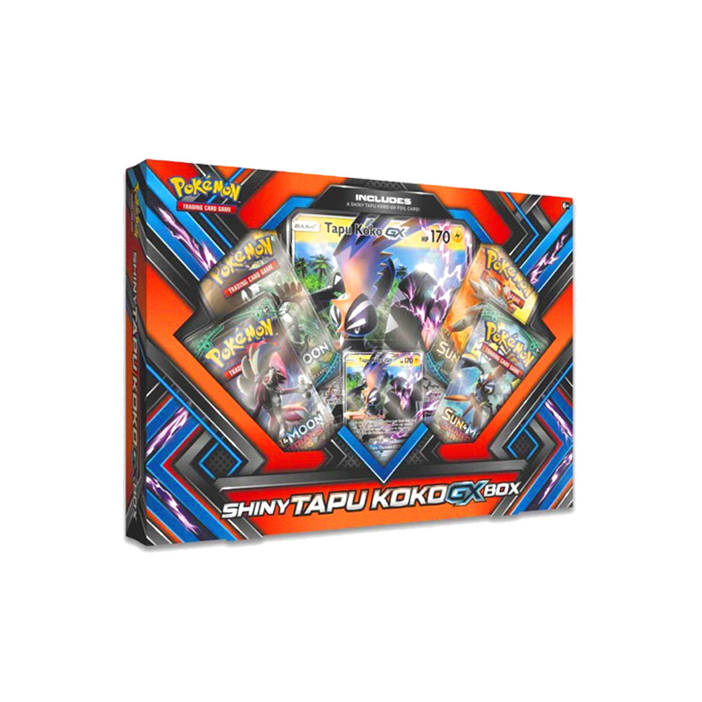 Pokemon Shiny Tapu Koko GX Box