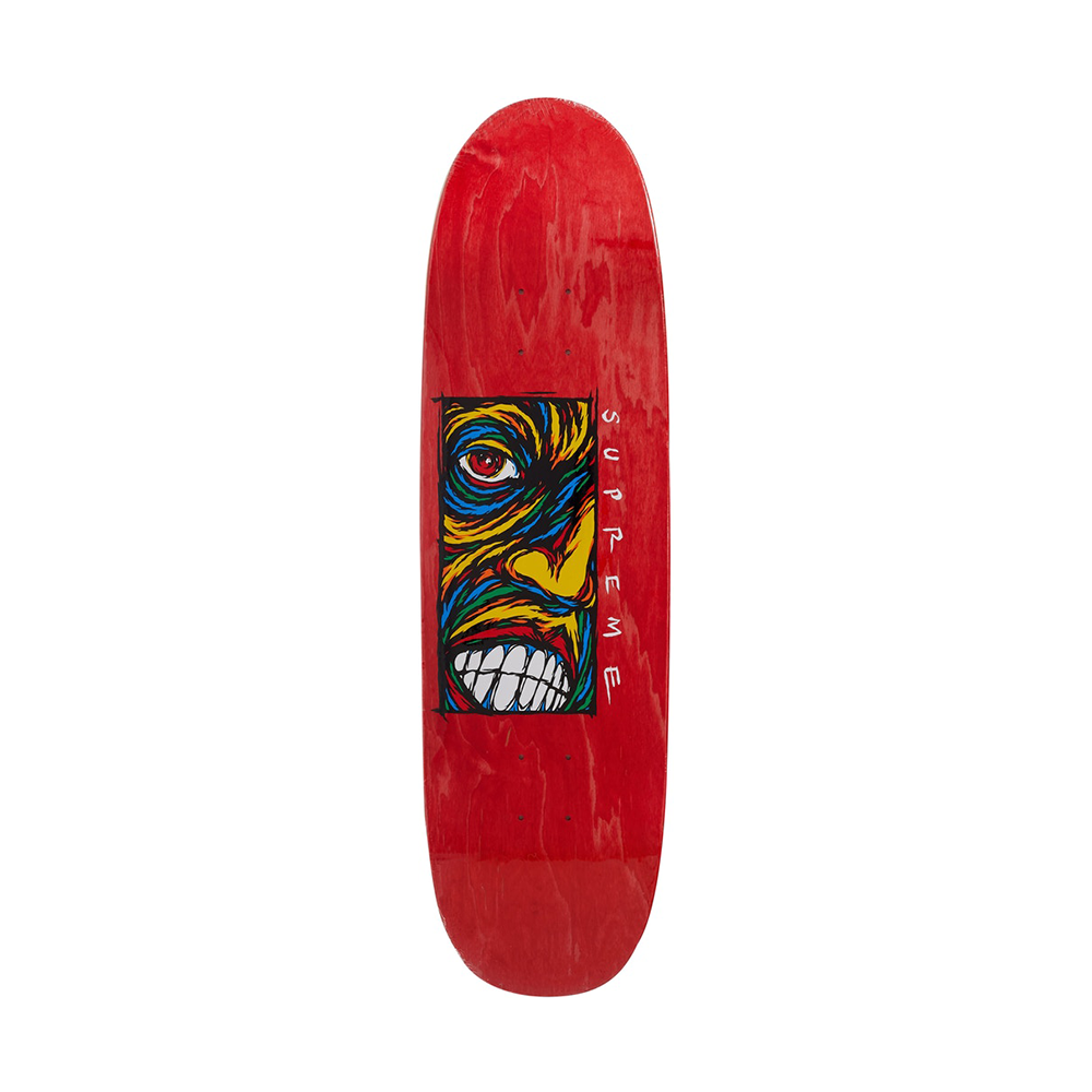 Supreme Disturbed Skateboard Deck Red