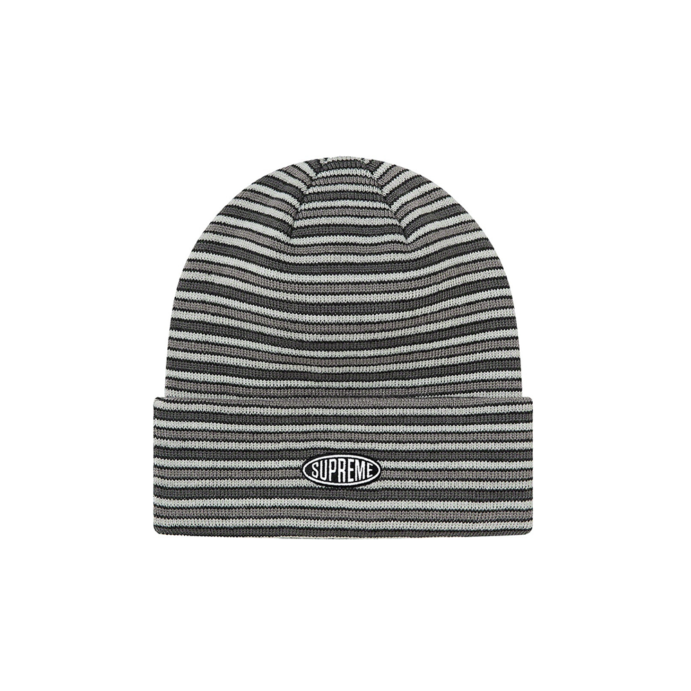 Supreme Multi Stripe Beanie (FW20) Black