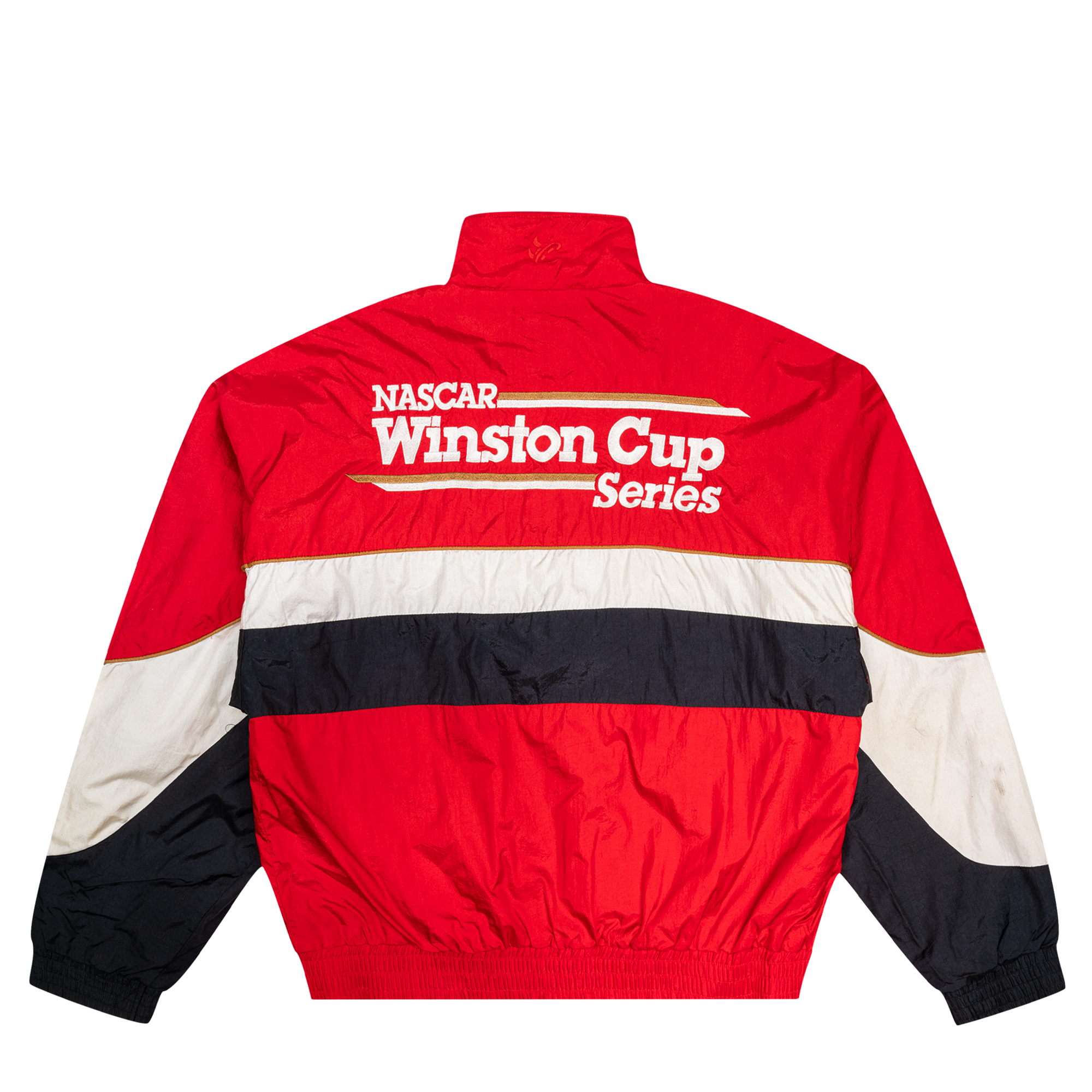 Nascar Winston Cup Series Embroidered Race Jacket Red-PLUS