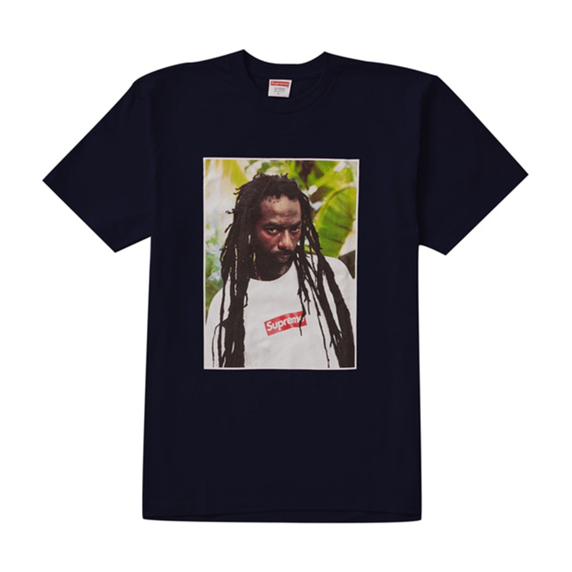 Supreme Buju Banton Tee Navy