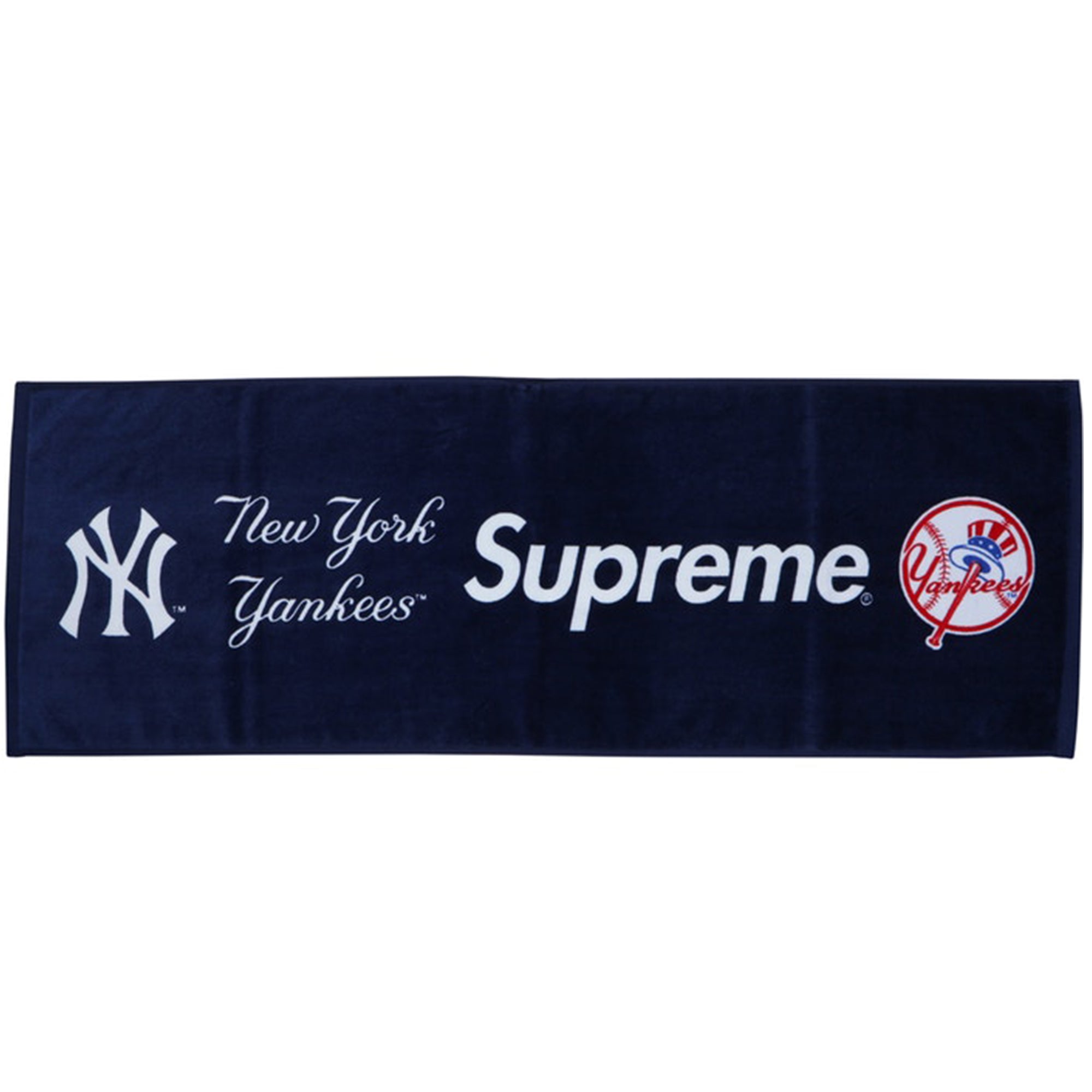 Supreme New York Yankees Hand Towel Navy