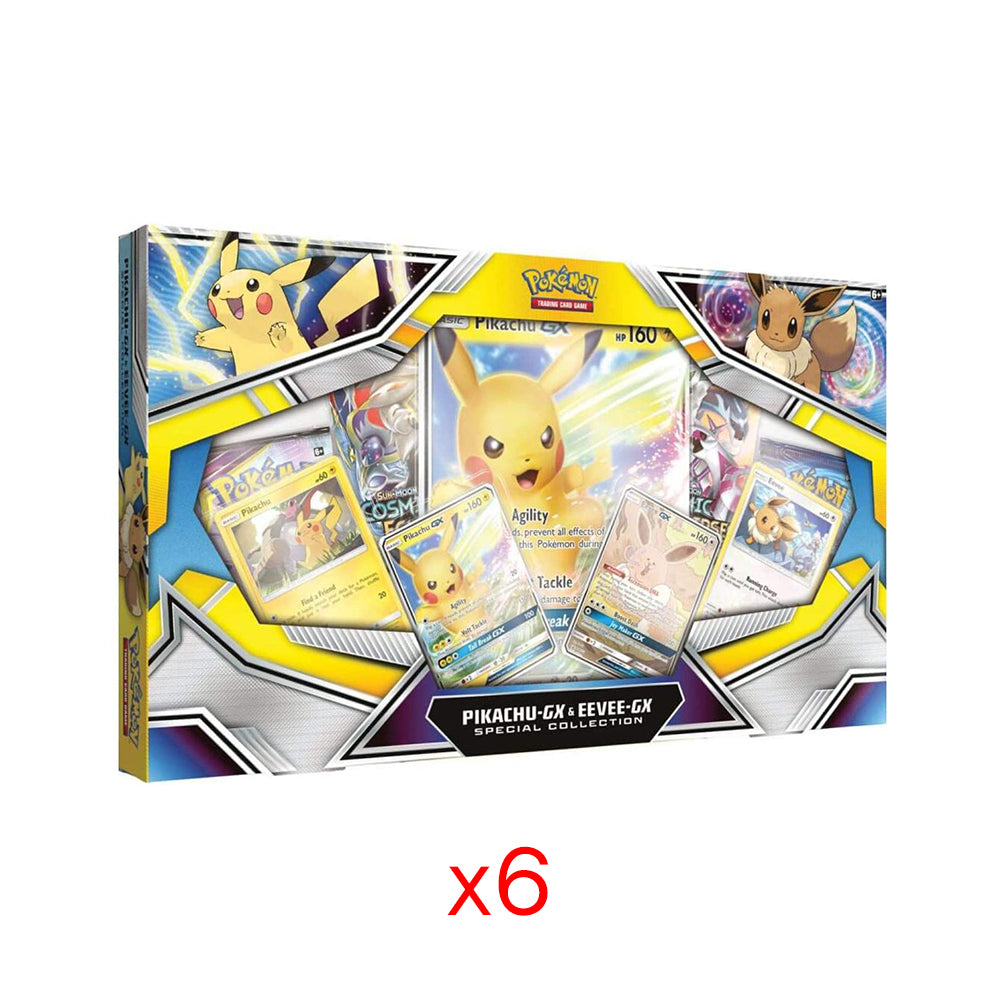 Pokemon Pikachu GX & Eevee GX Special Collection - Sealed Case-PLUS