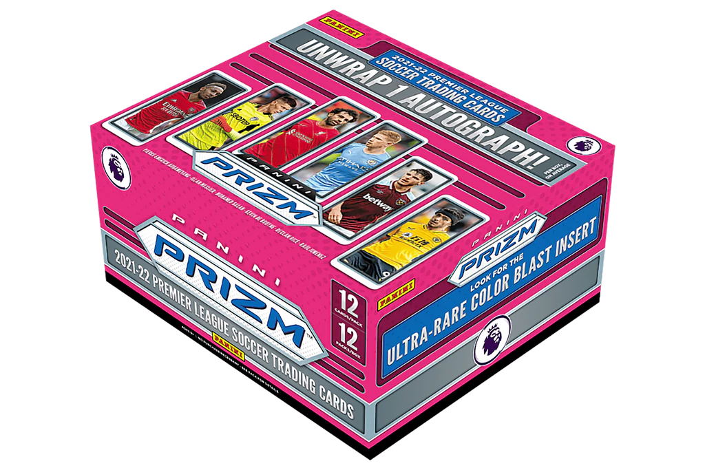 2021-22 Panini Prizm Premier League Soccer Hobby Box | PLUS