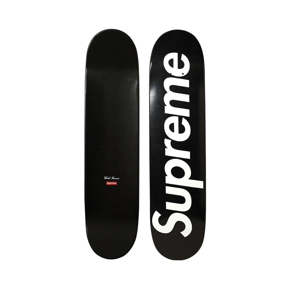 Supreme Logo Skateboard Deck Black | PLUS