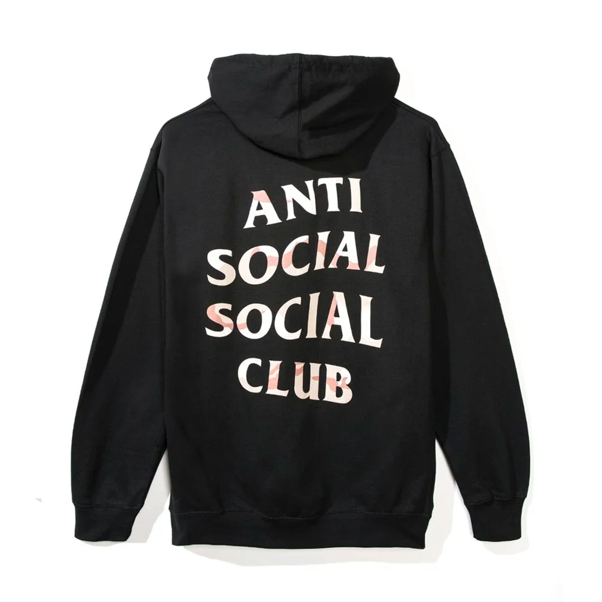 Anti Social Social Club Desert Storm Camo Hoodie Black