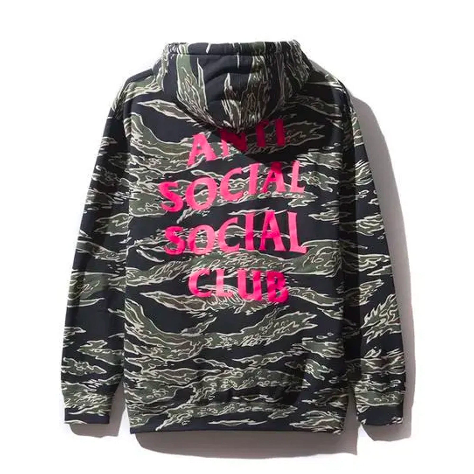 Anti Social Social Club Tiger Camo Hoodie PLUS - Main Image