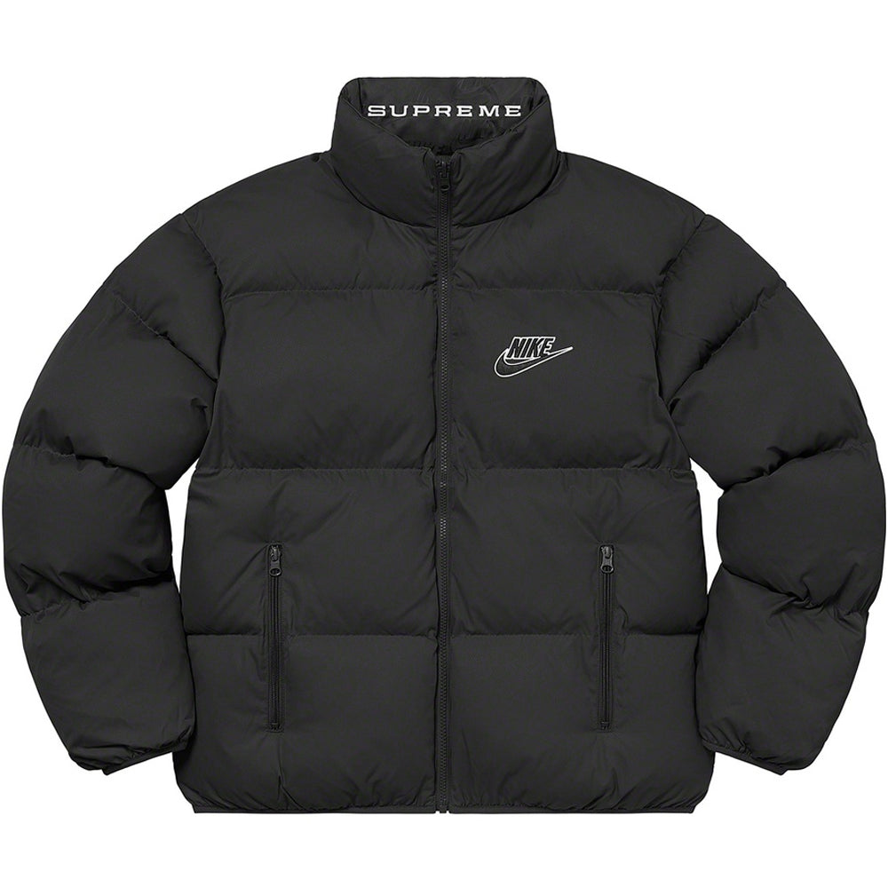 supreme nike Reversible Puffy Jacket 黒 S