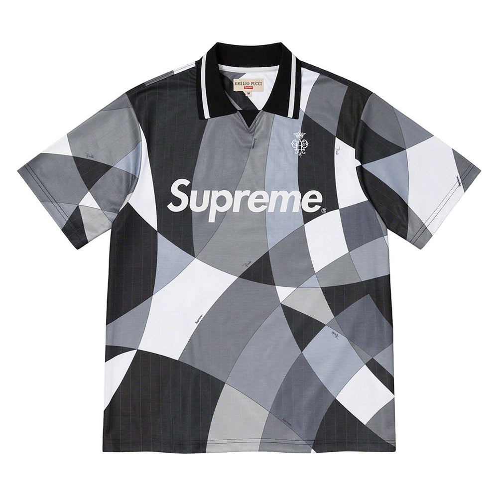 Supreme Emilio Pucci Soccer Jersey Black