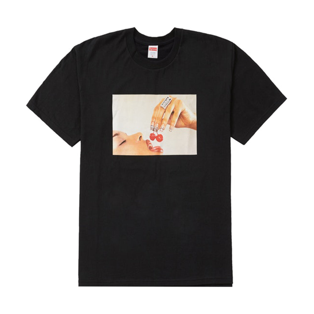 Supreme Cherries Tee Black | PLUS