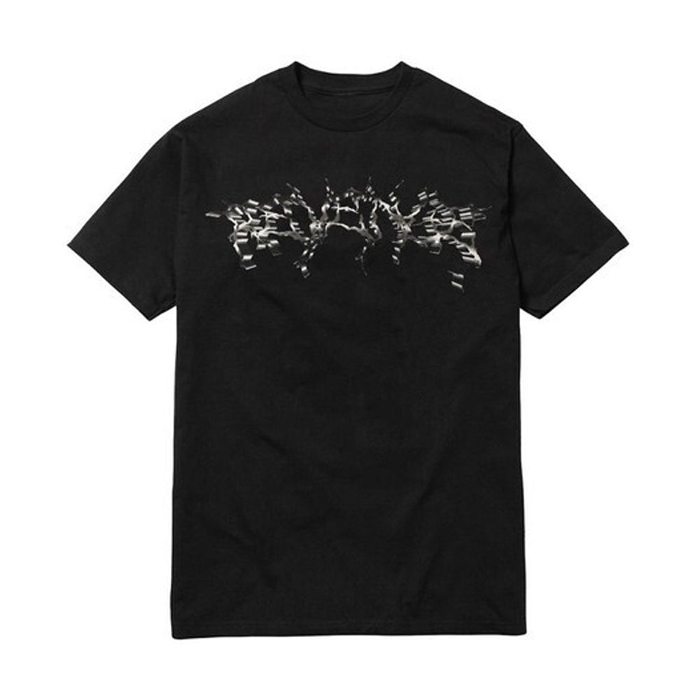 Revenge Gallery Chrome Anarchy Tee Black | PLUS