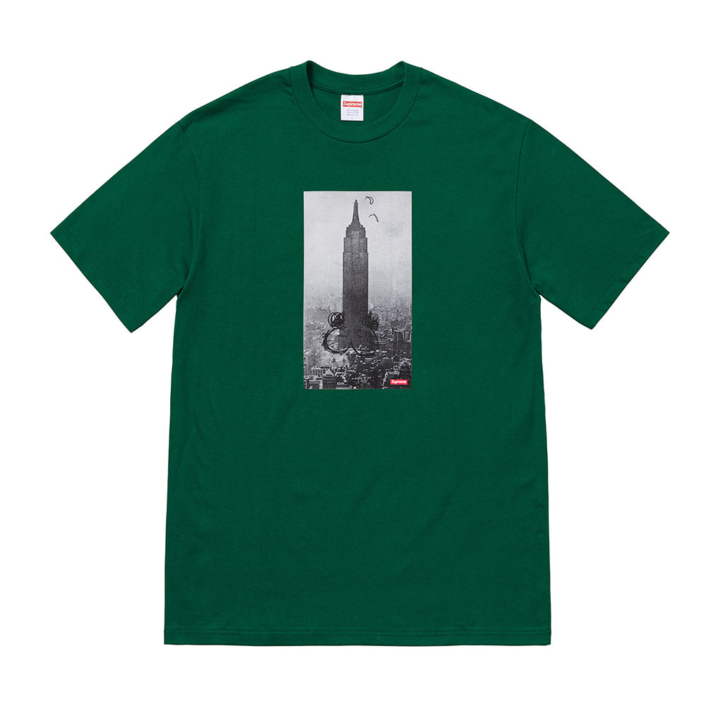 Supreme Mike Kelley The Empire State Building Tee Dark Green