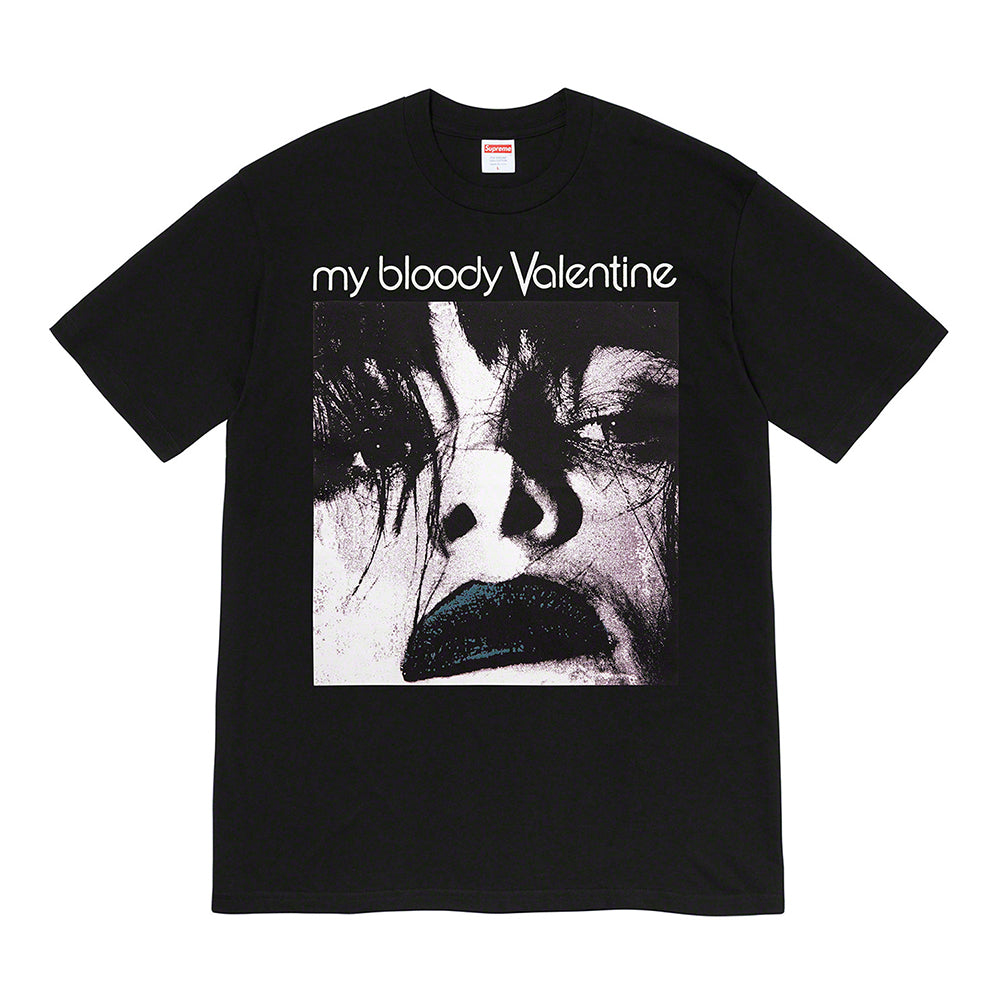 Supreme My Bloody Valentine Feed Me With Your Kiss Tee Black | PLUS