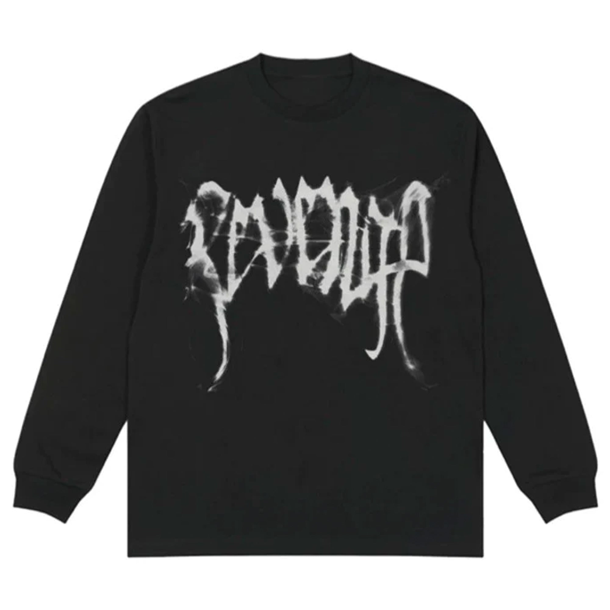 Revenge Smoke Long Sleeve Tee Black