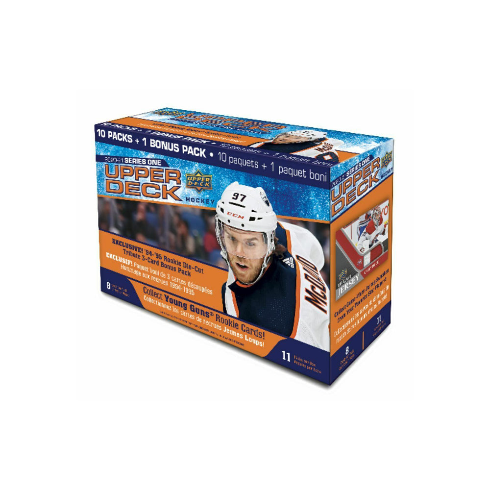 2020-21 Upper Deck NHL Series 1 Hockey Mega Box-PLUS