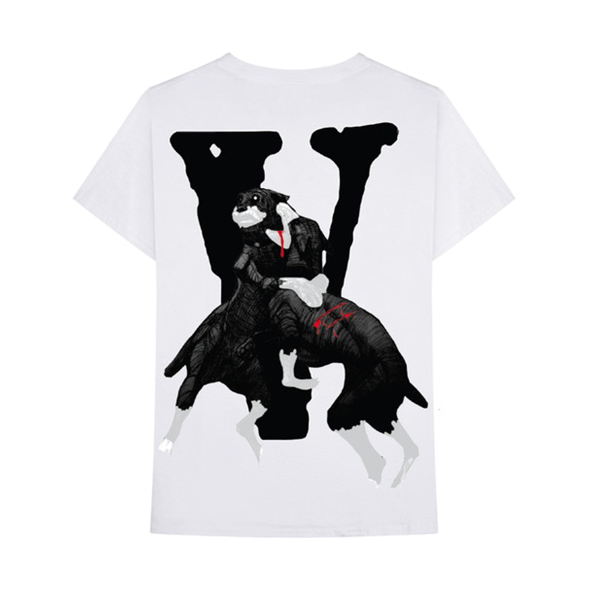 City Morgue x Vlone Dogs Tee White