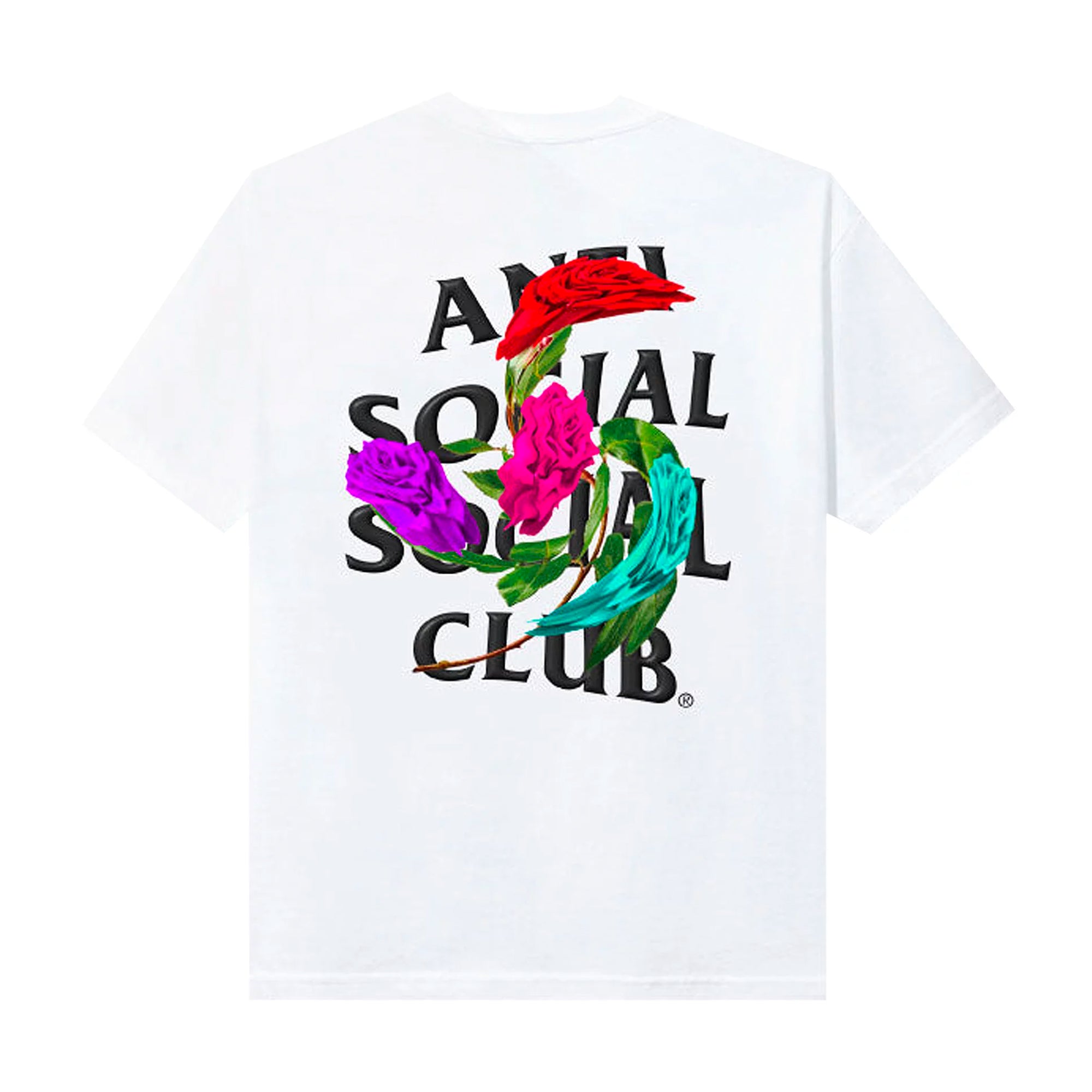 Anti Social Social Club Thorns Tee White-PLUS