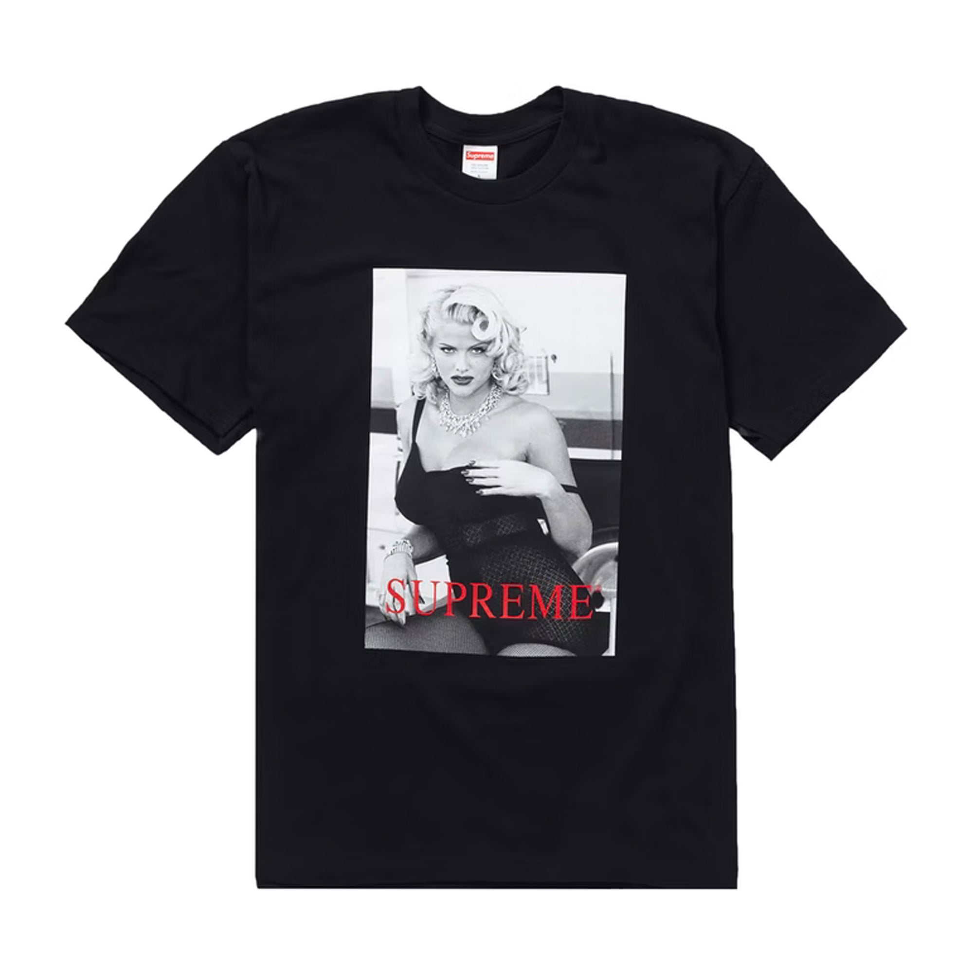 Supreme Anna Nicole Smith Tee Black