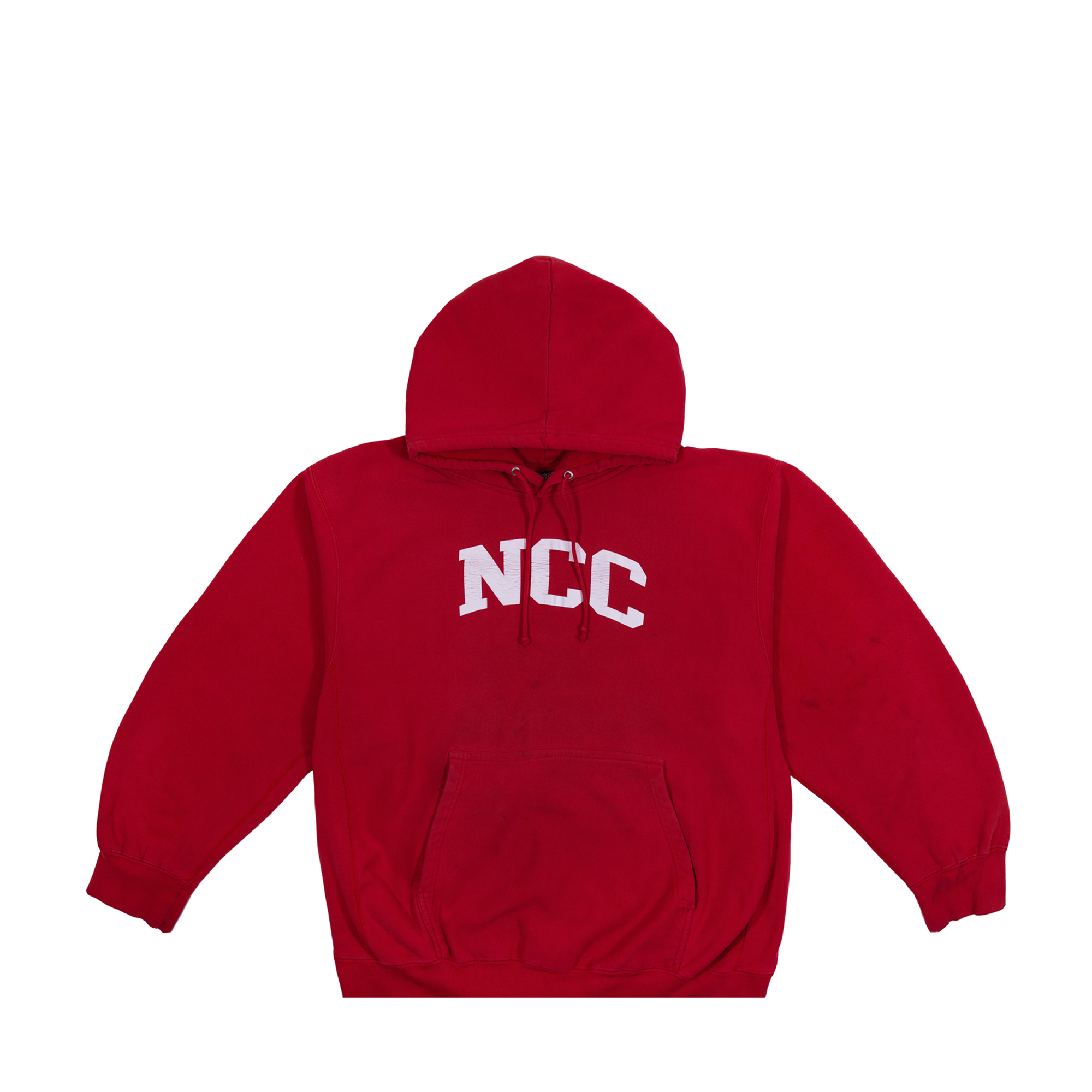 NCC MV Sport Pro-Weave Hoodie Red-PLUS