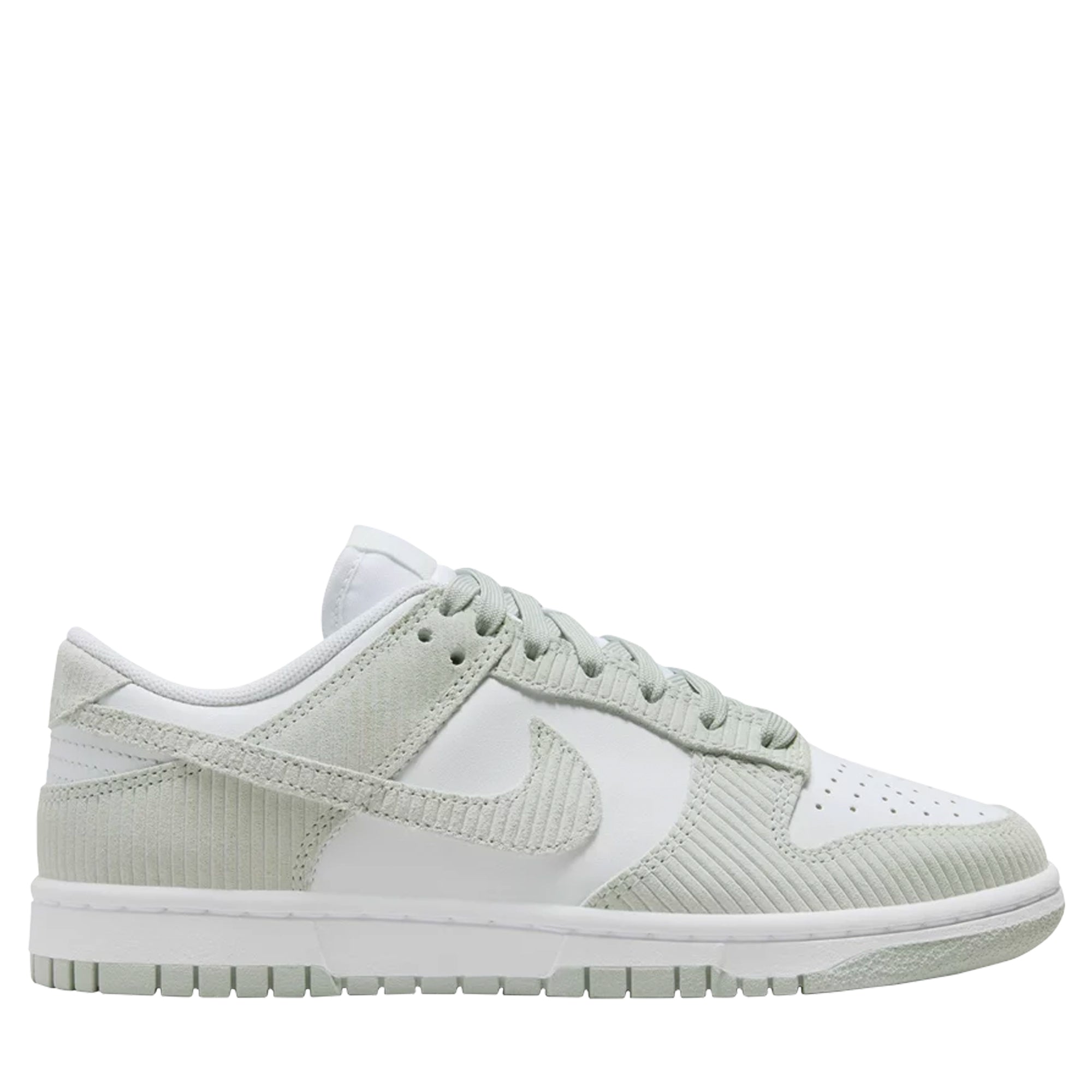 Nike Dunk Low Light Silver Corduroy (W)-PLUS