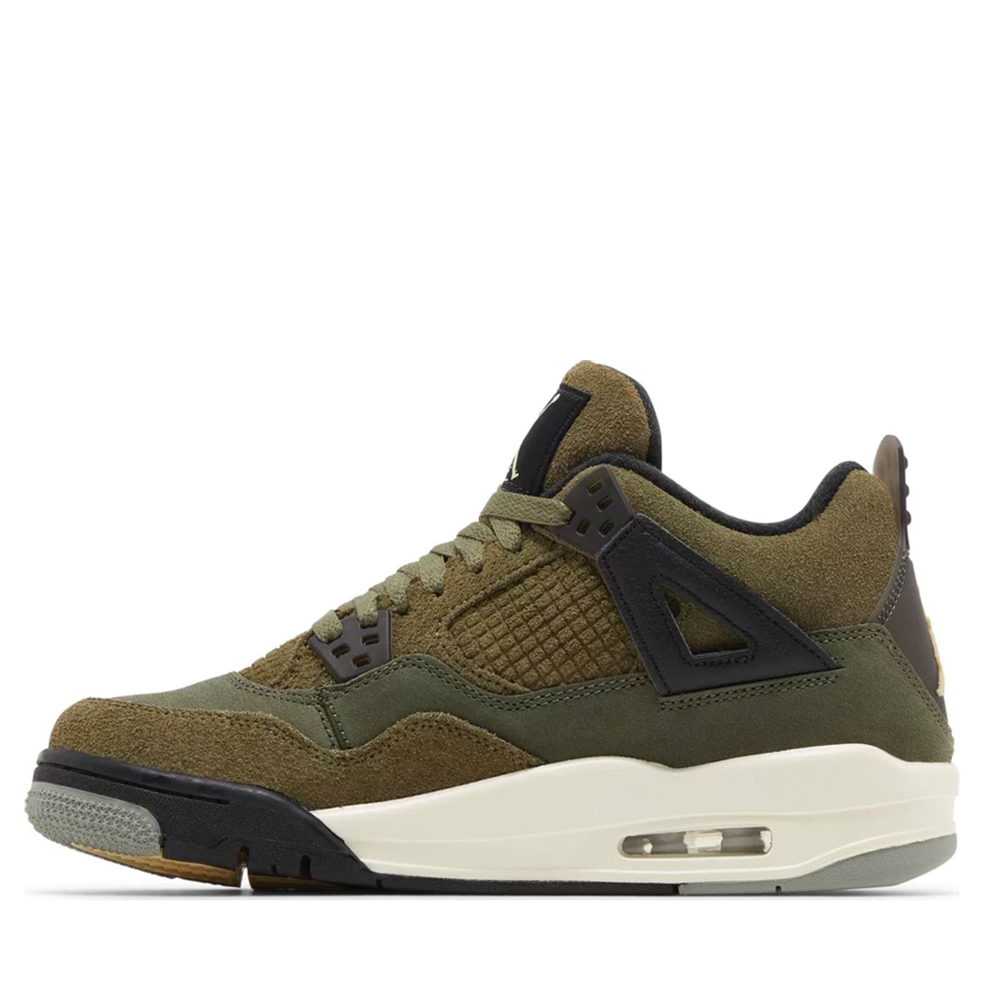 Jordan 4 Retro SE Craft Medium Olive (GS) | PLUS